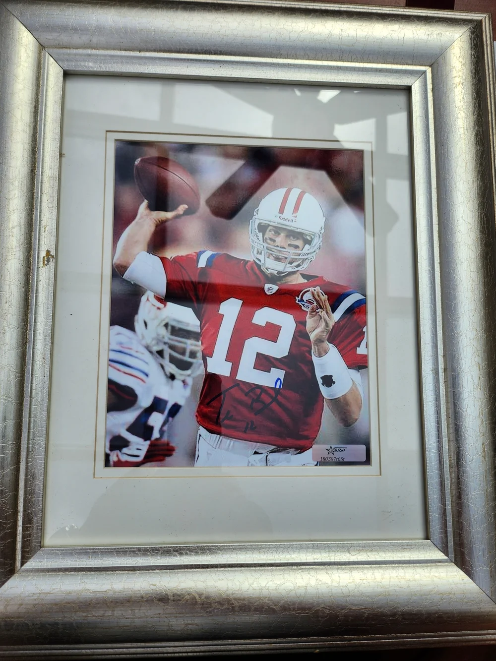 Signed Tom Brady Photo - 8x10 - Patriots - Matted & Framed, Ready To Hang